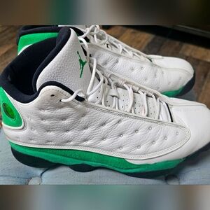 Jordan retro 13 lucky green size 13
